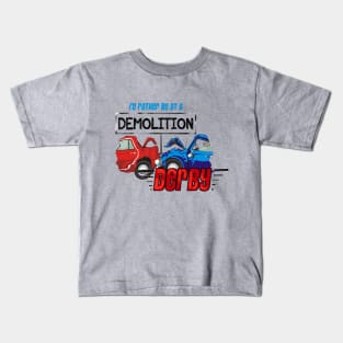 Demolition Cars Derby Kids T-Shirt